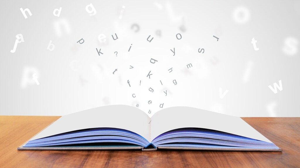 literature, book, page